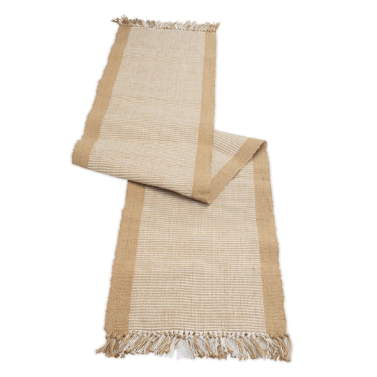 79.5" Woven Jute Table Runner